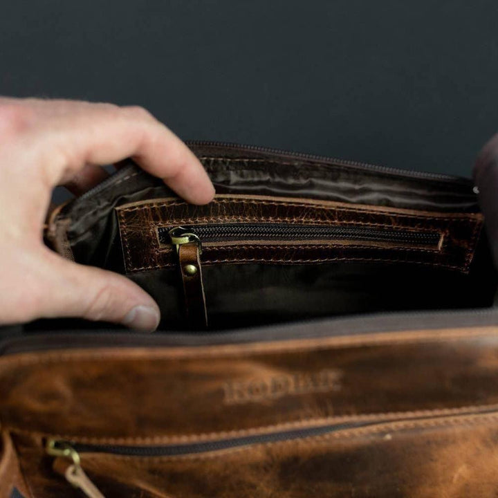 Leather Toiletry Bag