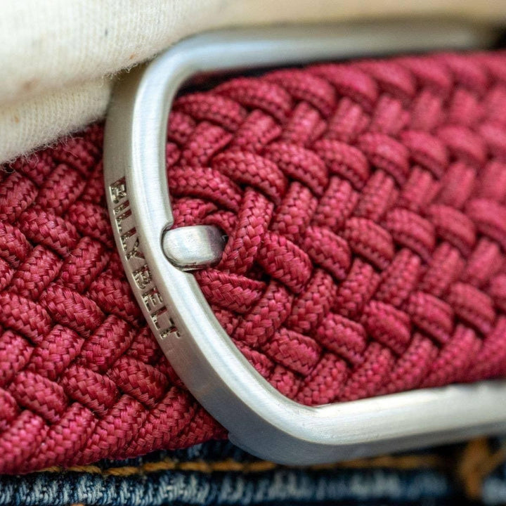 Garnet Elastic Woven Belt