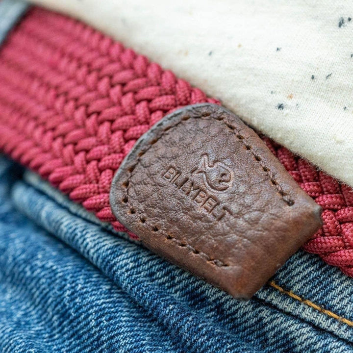 Garnet Elastic Woven Belt