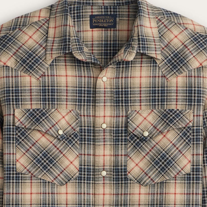 Wyatt Shirt | Natural Multi Plaid