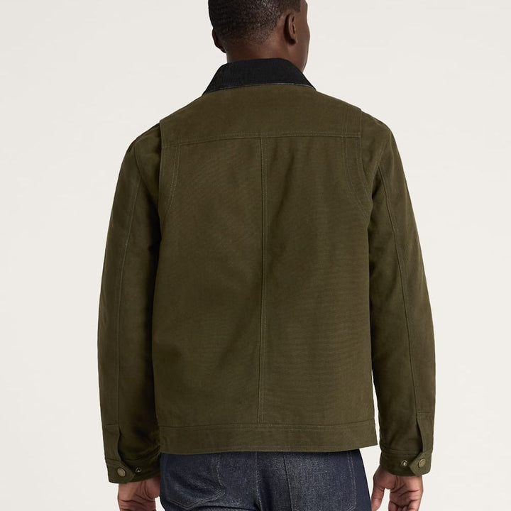 Carson City Ranch Coat | Dark Olive