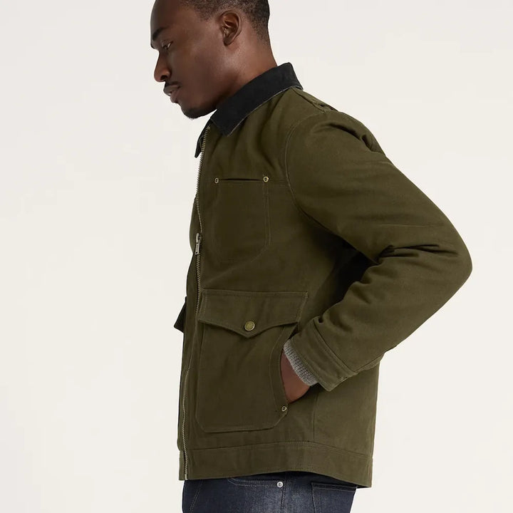 Carson City Ranch Coat | Dark Olive