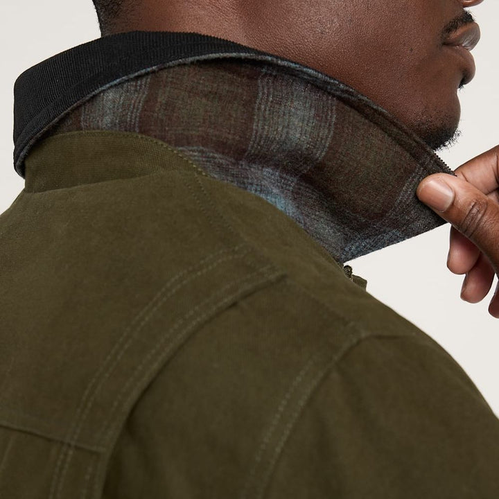 Carson City Ranch Coat | Dark Olive