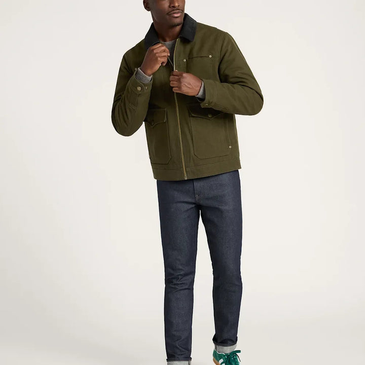 Carson City Ranch Coat | Dark Olive