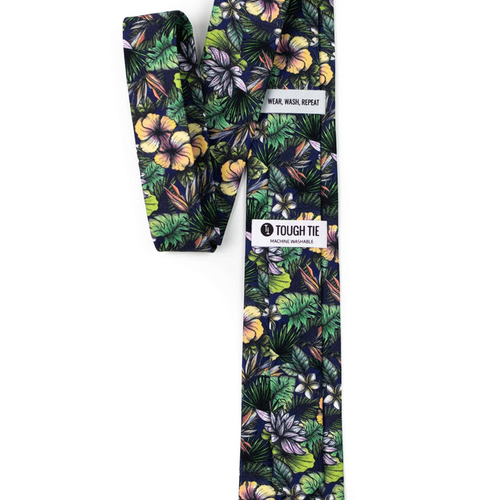 Breeze Floral Tropical Tie | Green