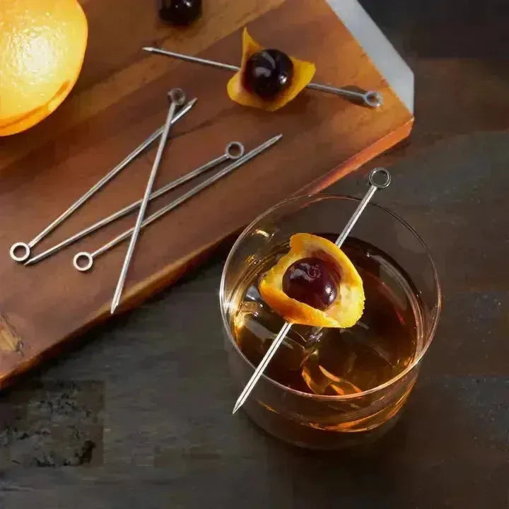 Professional Stainless Steel Cocktail Pick Set