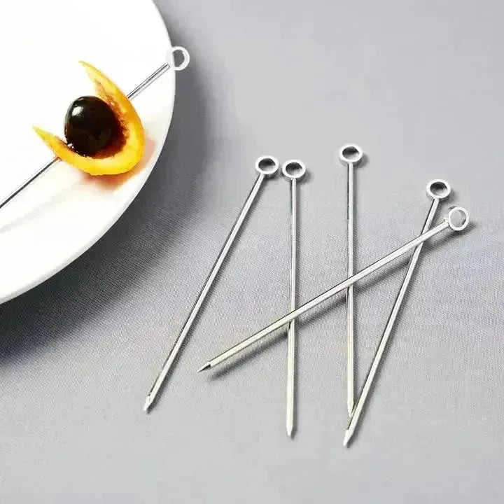 Professional Stainless Steel Cocktail Pick Set