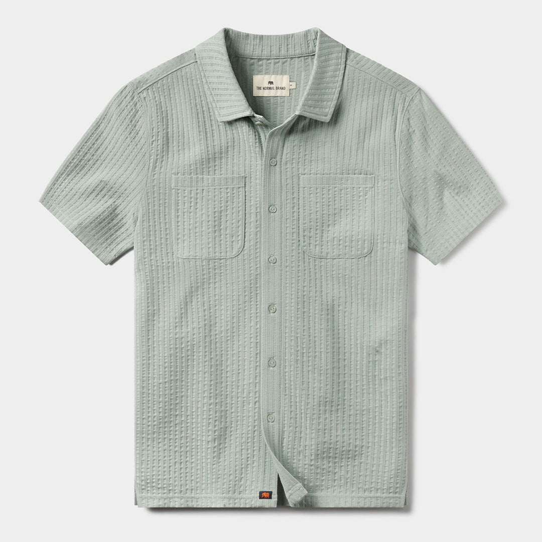 Knit Getaway Button Up