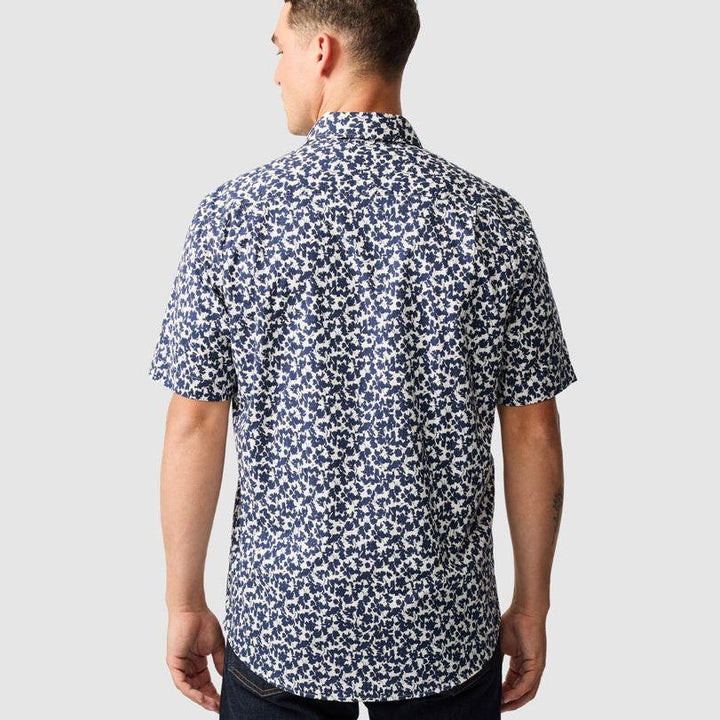Jameison Bay Sports Fit Shirt | Navy
