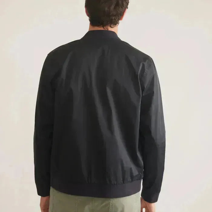 Rossland Dry Wax Bomber | Blue Black