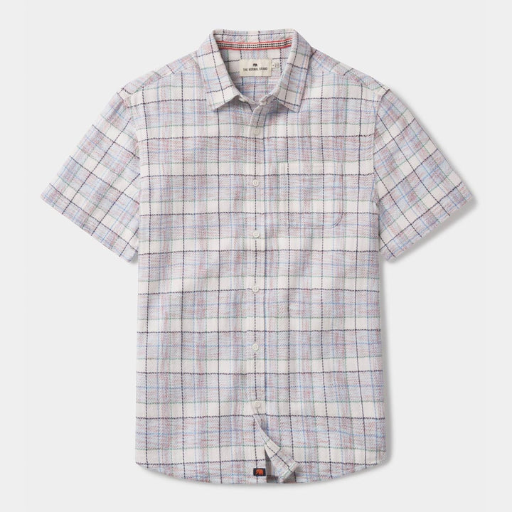 Freshwater Short Sleeve Shirt | Clear Sky Plaid