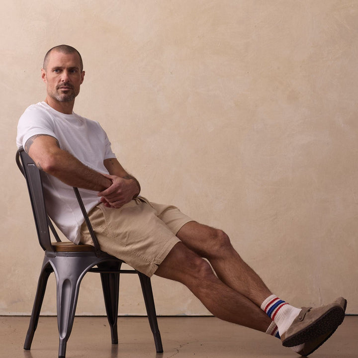 Texstretch Summer Short | Sand Dune