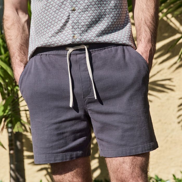 6" Saturday Beach Short | Faded Black