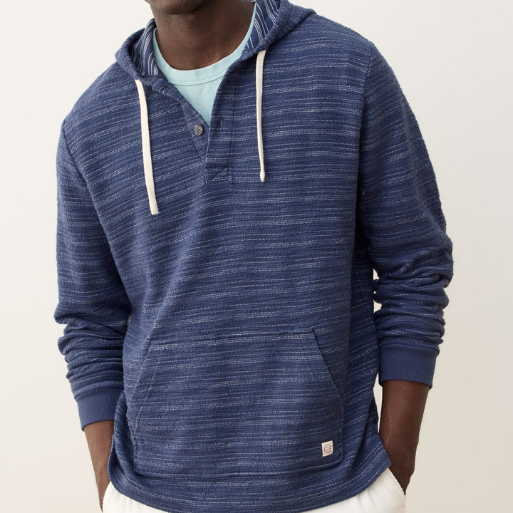 Portola Beach Hoodie | Navy Stripe