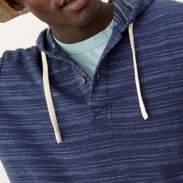Portola Beach Hoodie | Navy Stripe