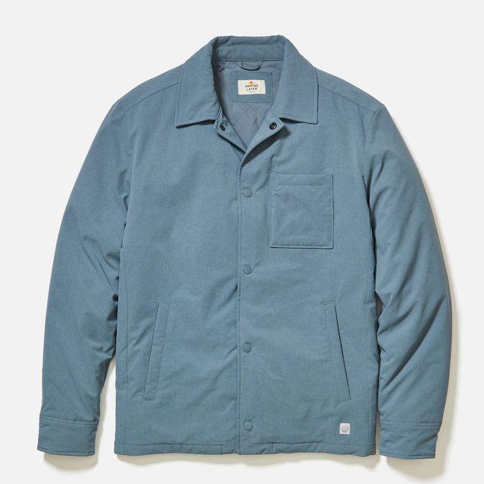 Traveler Insulated Overshirt | Stormy Weather