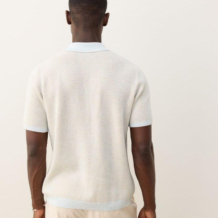 Asher Sweater Resort Shirt | Light Aqua