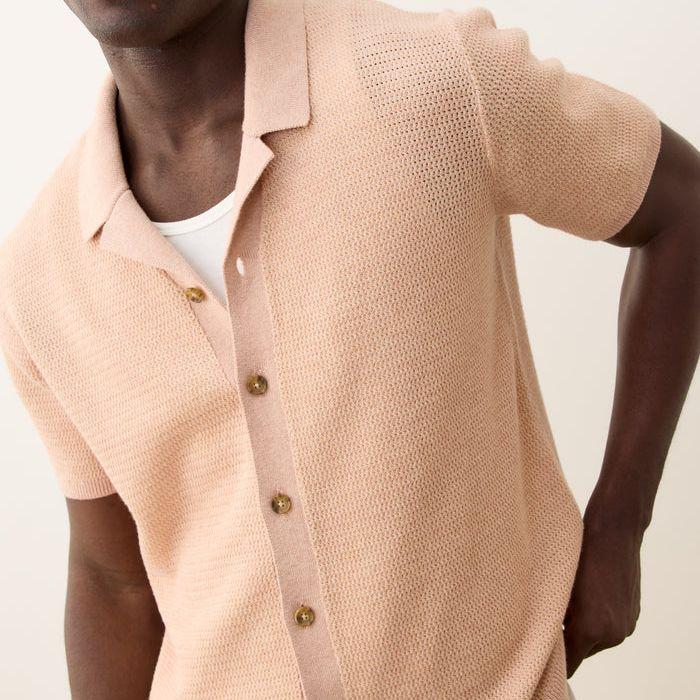 Asher Sweater Resort Shirt | Raw Earth