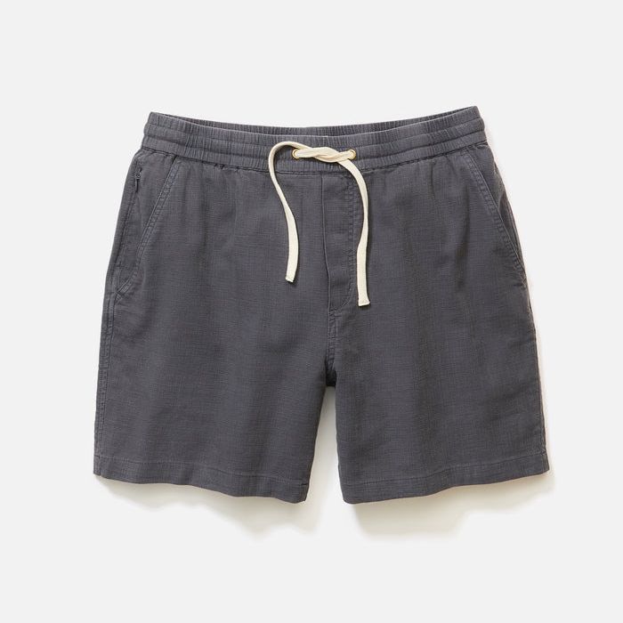 6" Saturday Beach Short | Faded Black