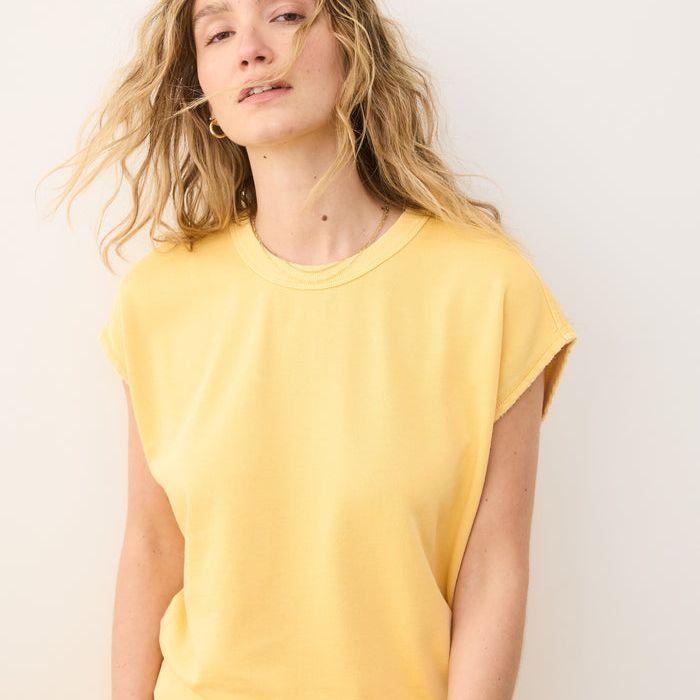 Cloud 9 Terry Dolman Tee | Sunflower