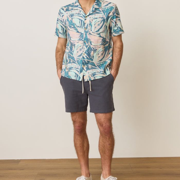 6" Saturday Beach Short | Faded Black