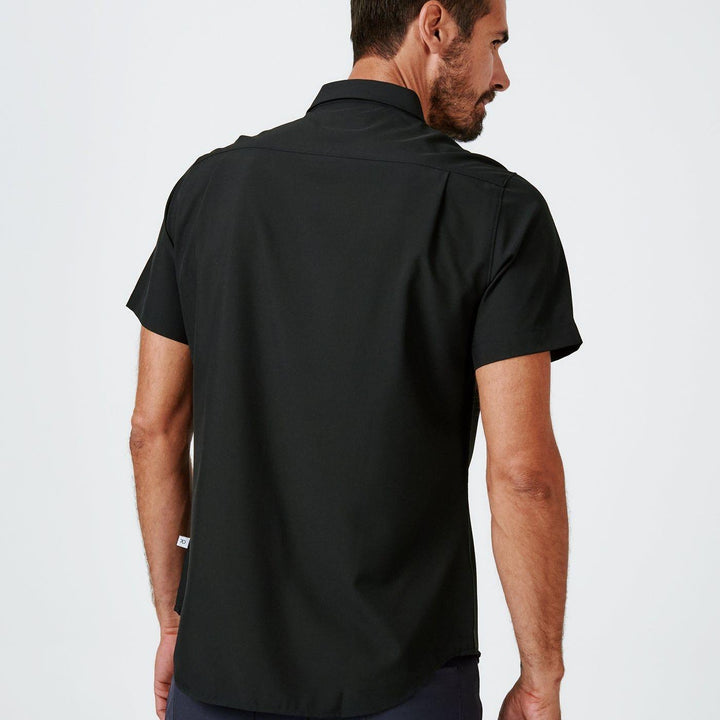 Grant Short Sleeve Shirt | Black