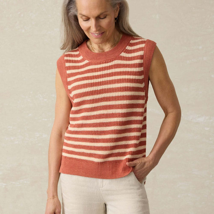 Miramar Linen Sweater Tank