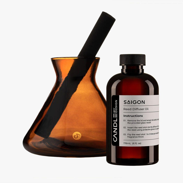 Glass Beaker Reed Diffuser | Saigon
