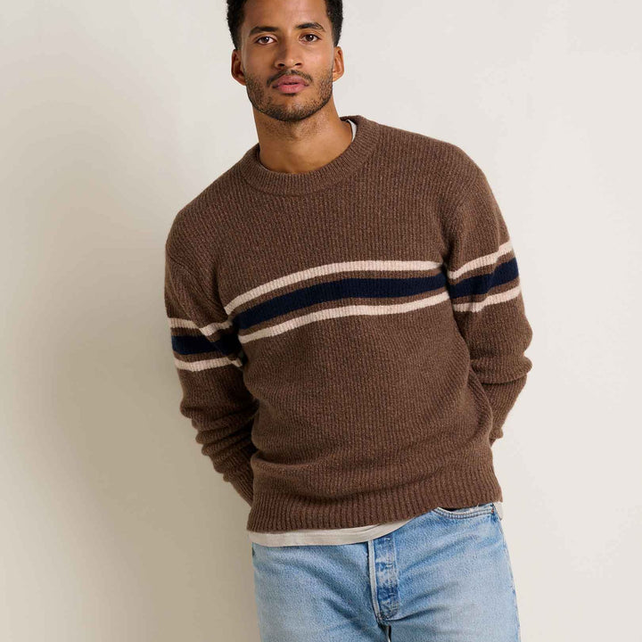 Wasatch Sweater | Chestnut Stripe