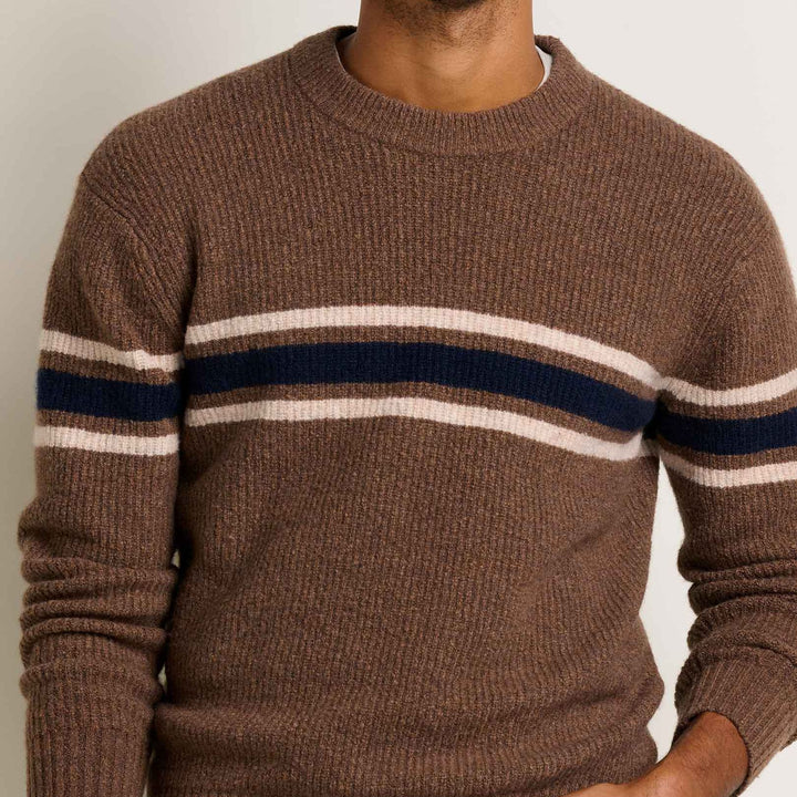 Wasatch Sweater | Chestnut Stripe