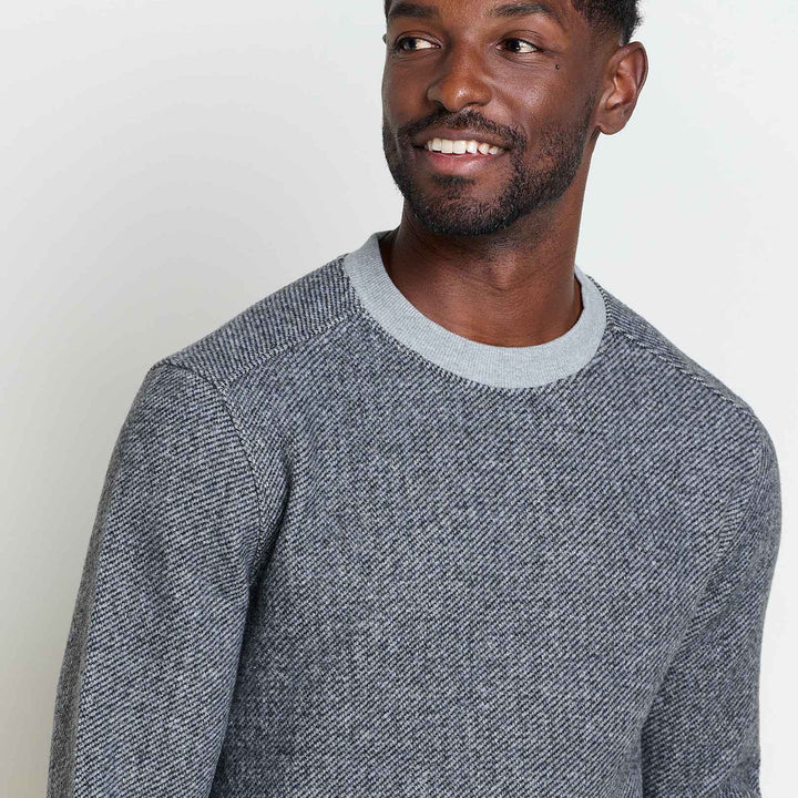 Kennicott Crew | Heather Grey Twill