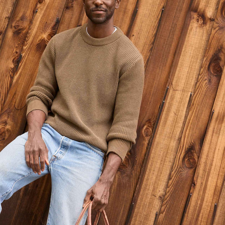Butte Crew Sweater | Teak