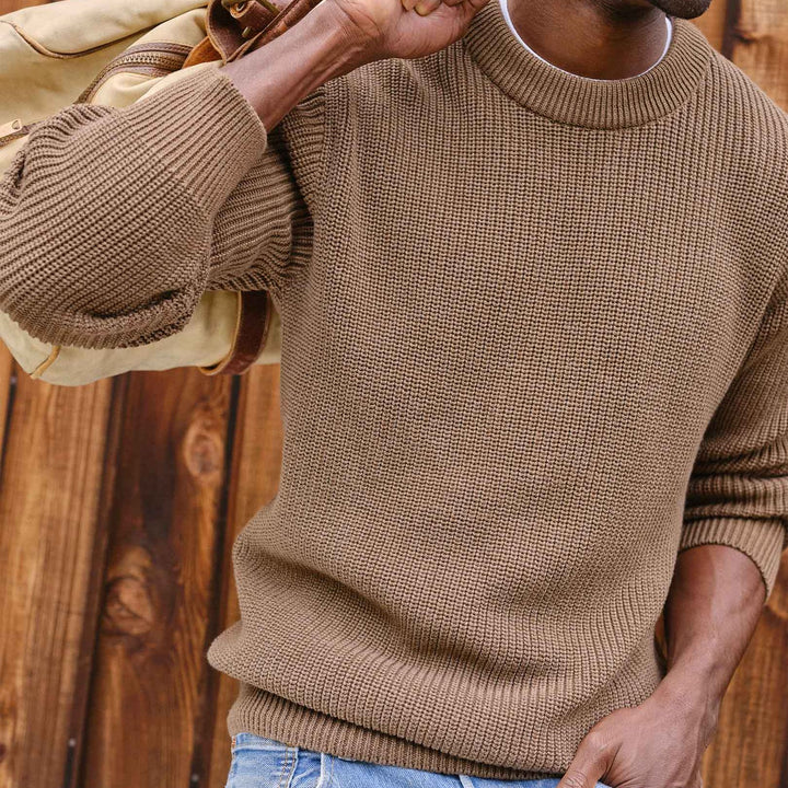 Butte Crew Sweater | Teak