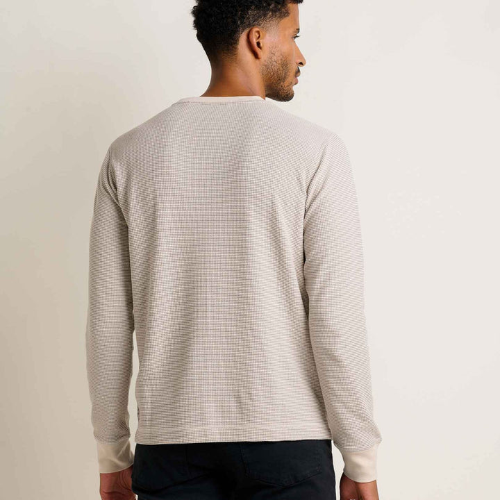 Framer II Long Sleeve Crew | Heather Grey Stripe