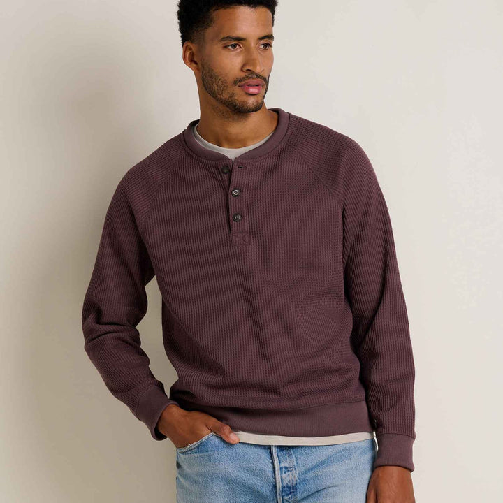 Bitterroot Henley | Raisin