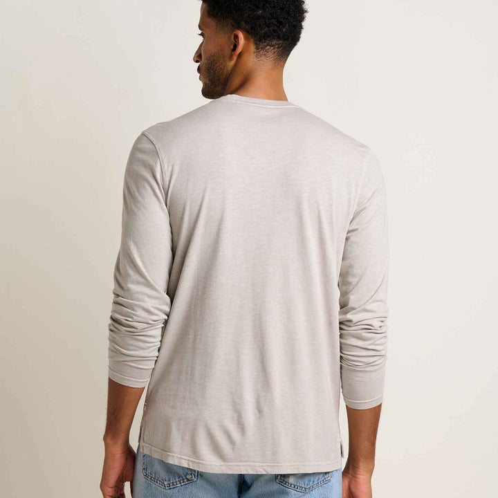 Primo Long Sleeve Henley | Basalt