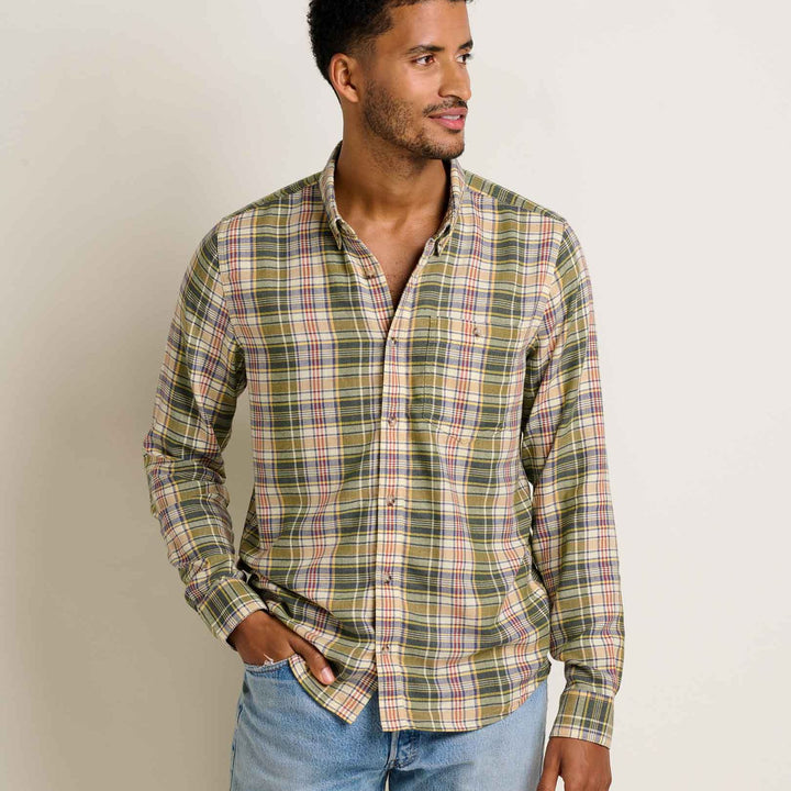 Airsmyth Long Sleeve | Chive Plaid