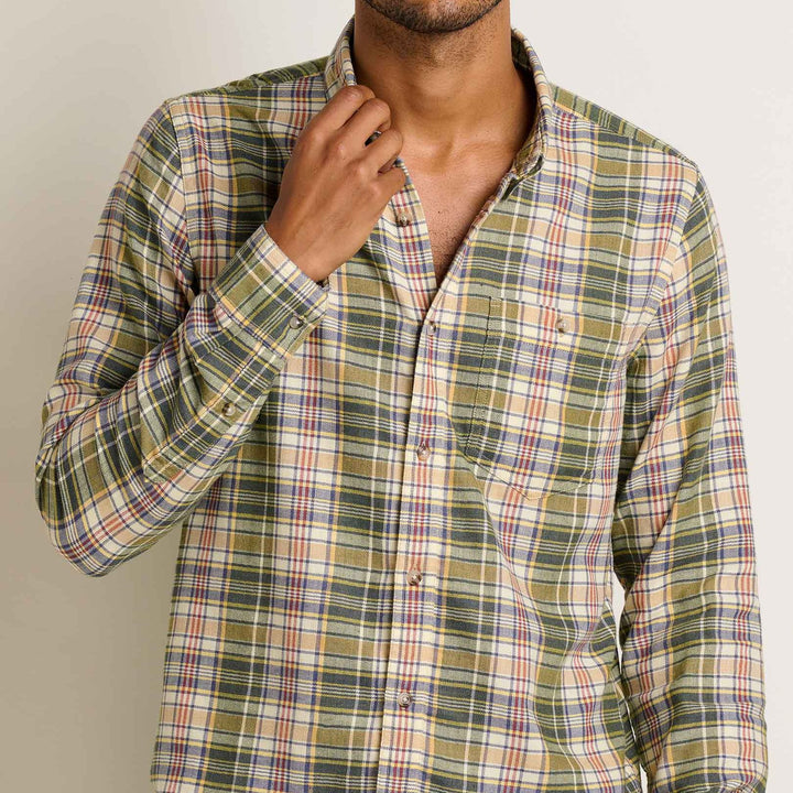 Airsmyth Long Sleeve | Chive Plaid