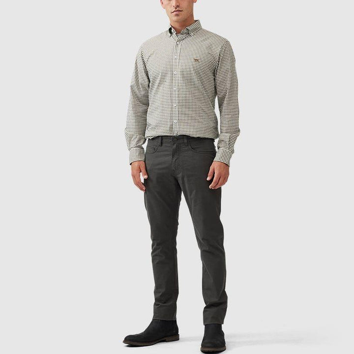 Gunn Straight Fit Jean | Forest