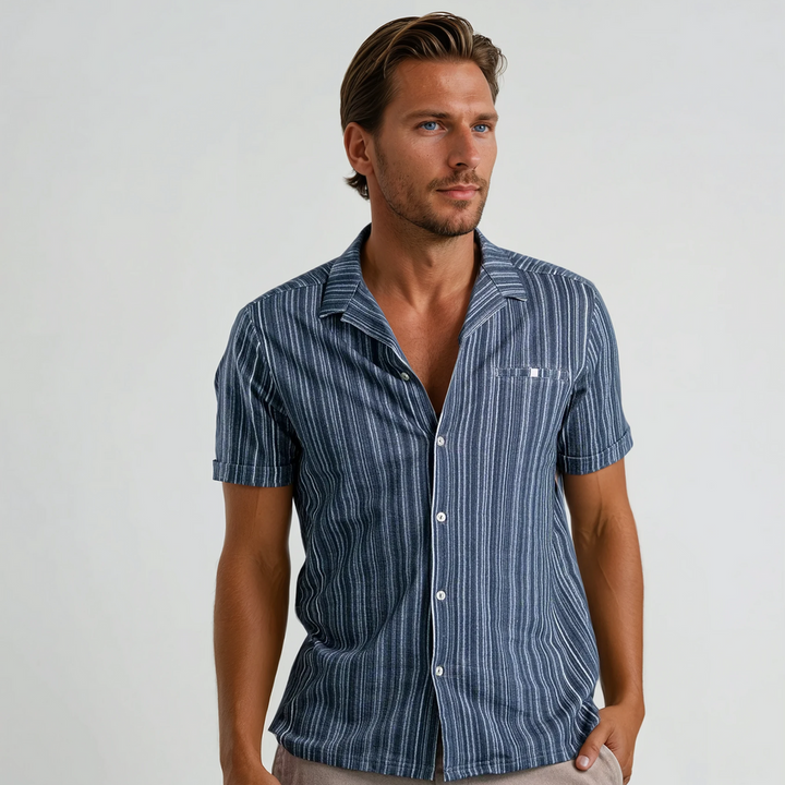 Twilight Vintage Pinstripe | Dark Navy