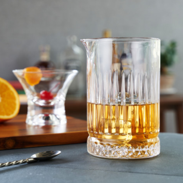 Pedestal Crystal Mixing Glass