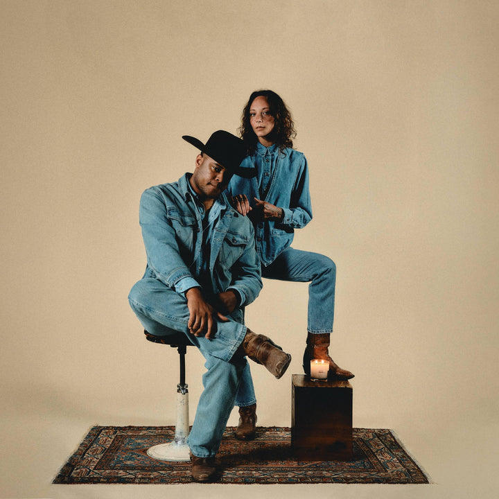 Cowboy Christmas Candle