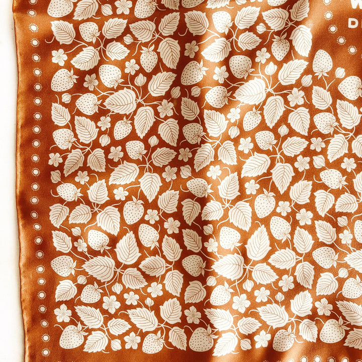 Strawberry Patch Bandana Scarf