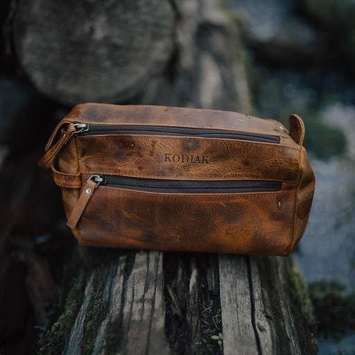 Leather Toiletry Bag