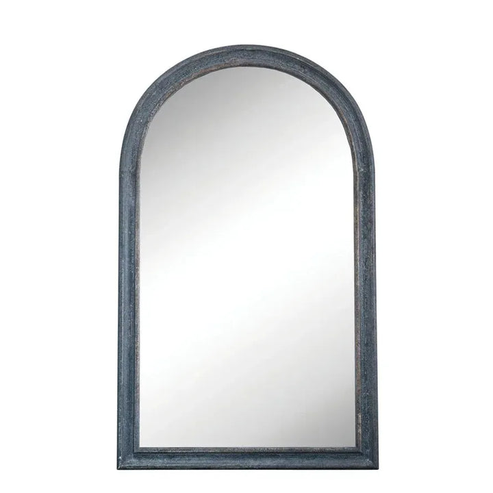 Distressed Framed Wall Mirror
