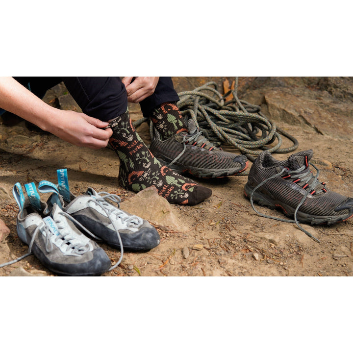 National Park Roundup Sock | Brown
