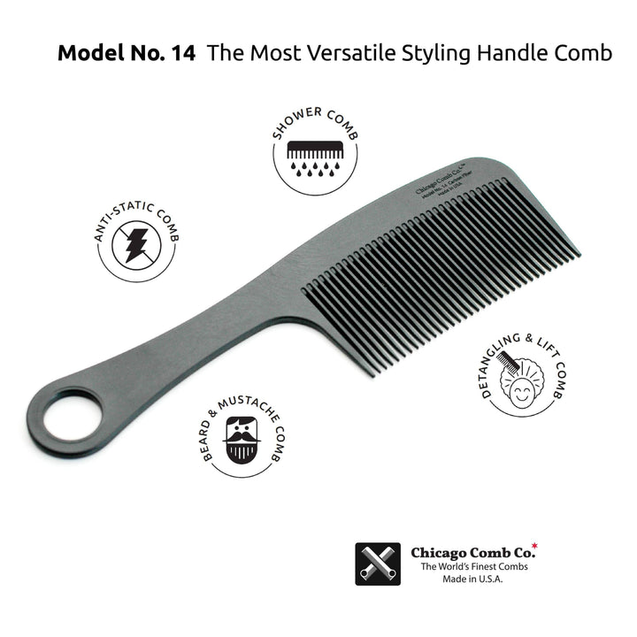Model No. 14 Carbon Fiber Comb