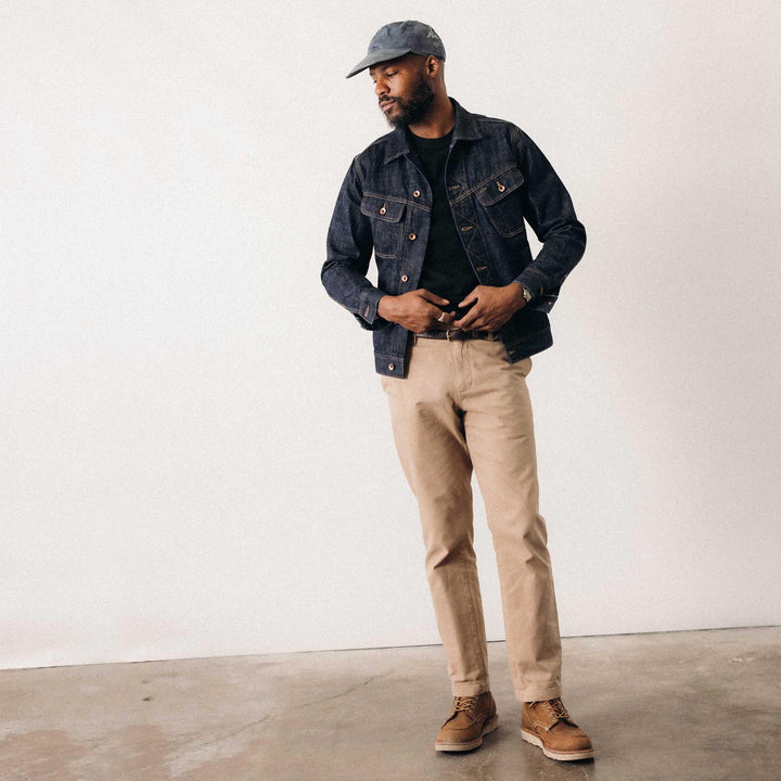The Long Haul Jacket | Rinsed Organic Selvedge
