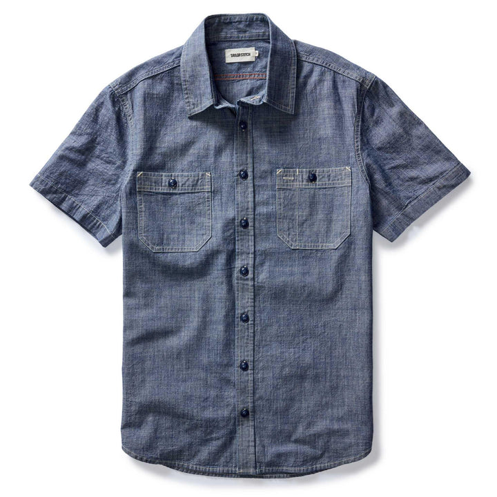 The Short Sleeve Utility Shirt | Indigo