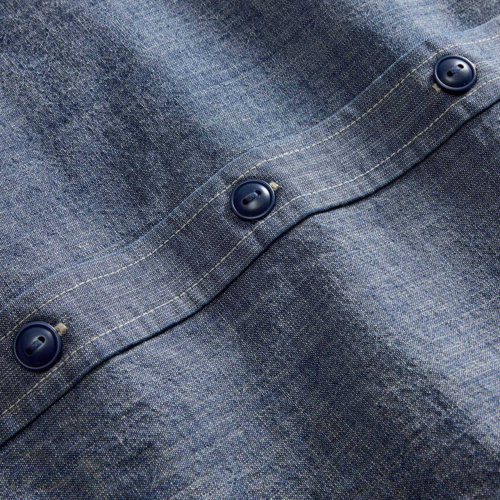The Short Sleeve Utility Shirt | Indigo
